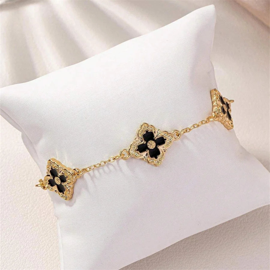 Luxury Clover Charm Bracelet