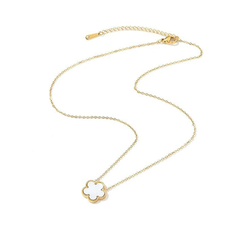 Gold Plated Clover Necklace