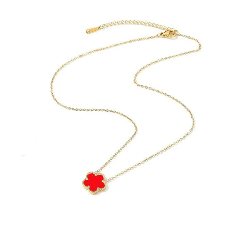 Gold Plated Clover Necklace