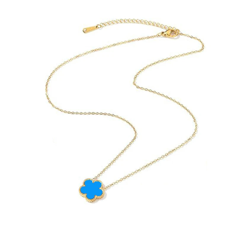 Gold Plated Clover Necklace