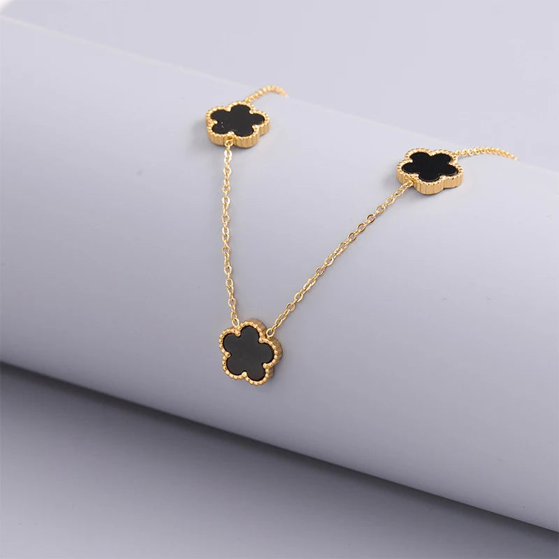 Gold Plated Clover Necklace