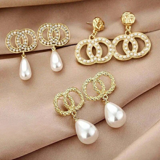 Small Luxury Pearl Earrings