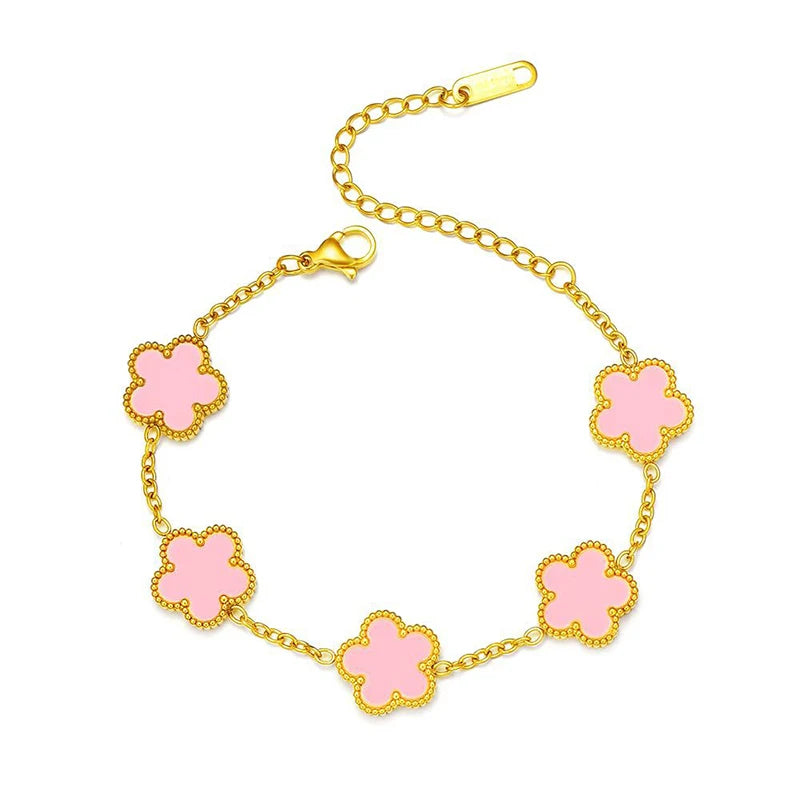 Gold Plated Clover Necklace